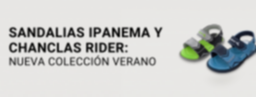 Sandalias Ipanema y chanclas Rider: Nueva colección verano